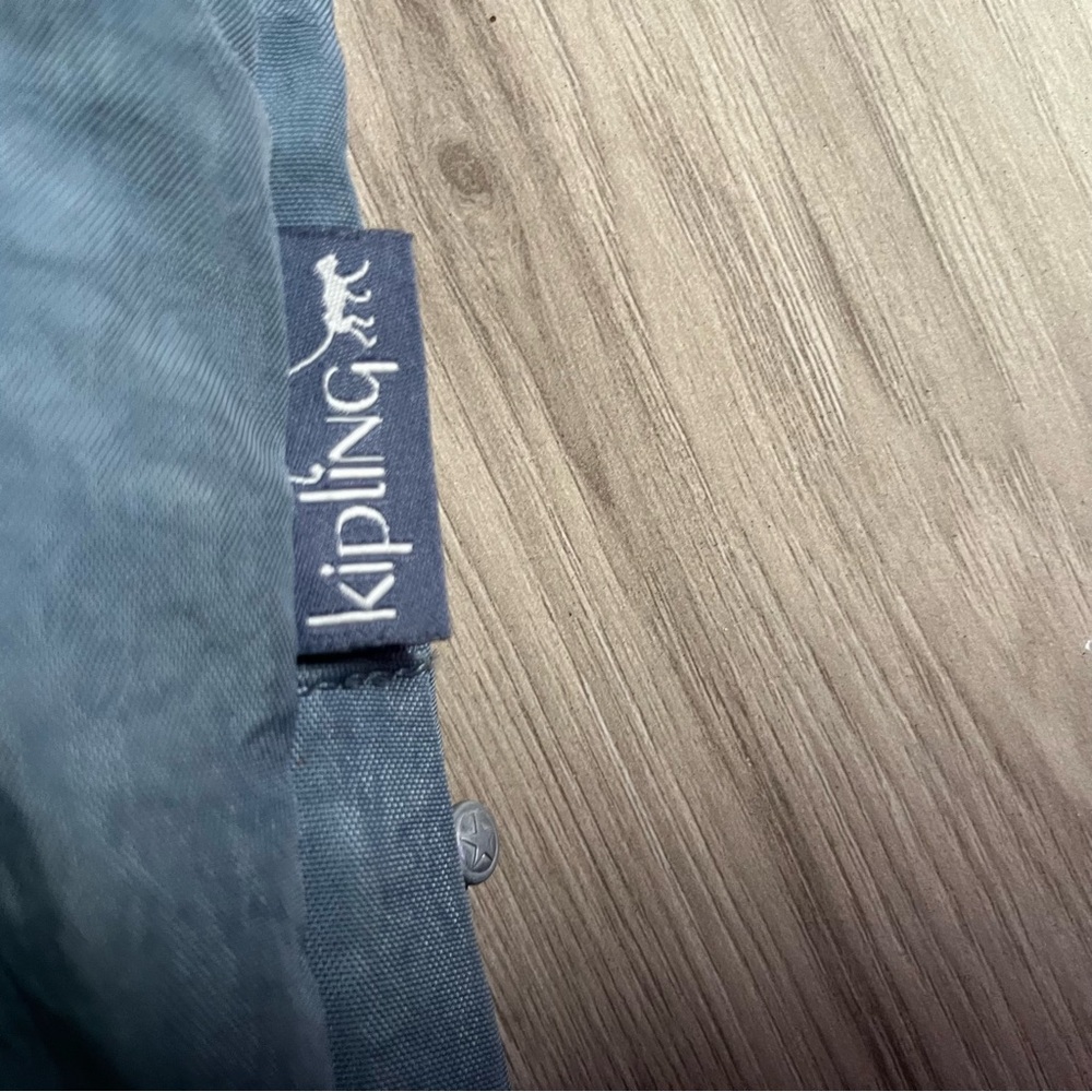 Kipling Blue Backpack Casual Drawstring Design - image 6